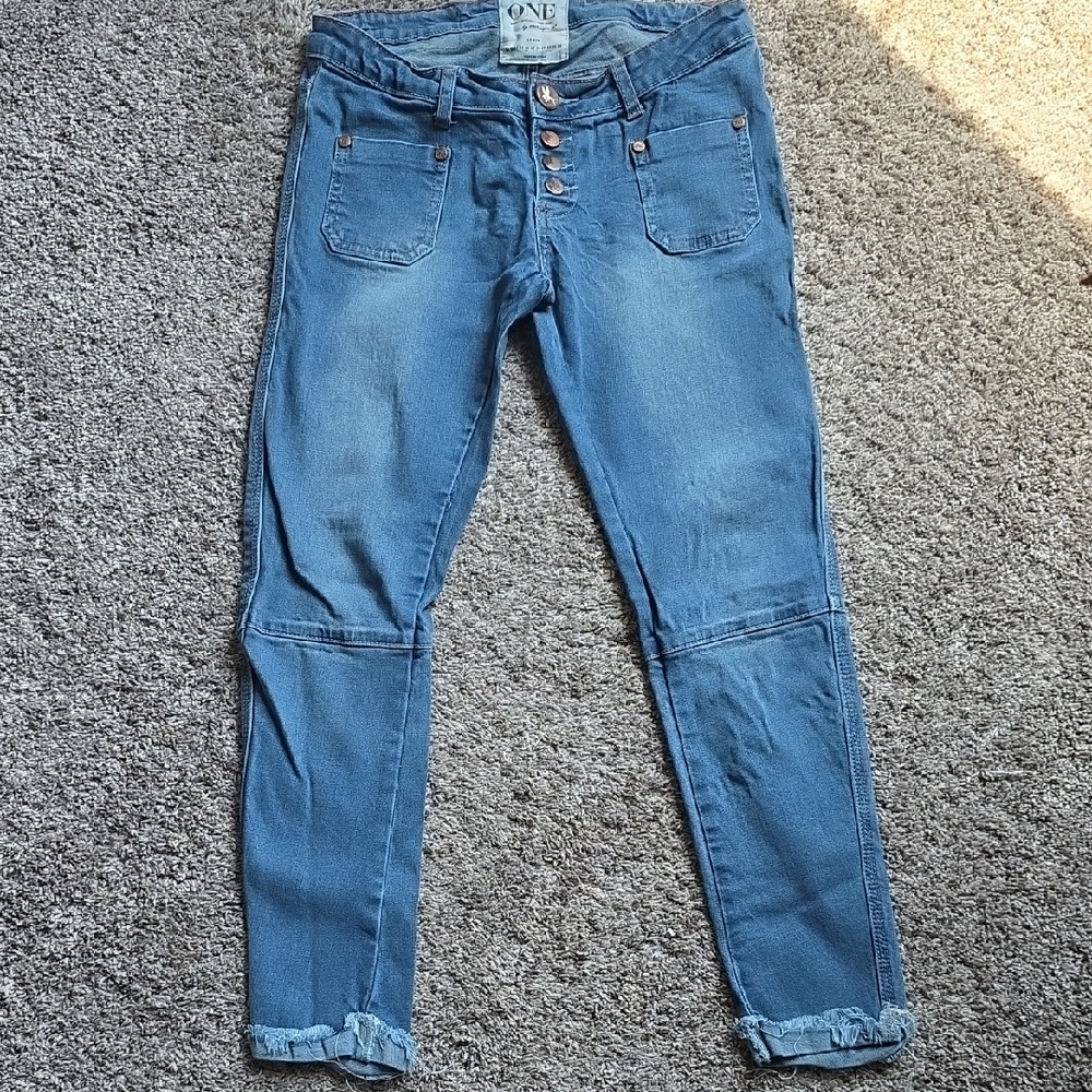 One Teaspoon Super Dupers Women's Denim Skinny Jeans